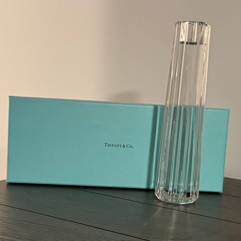 Atlas collection by Tiffany & Co. Elegant 8" Single Light Candlestick